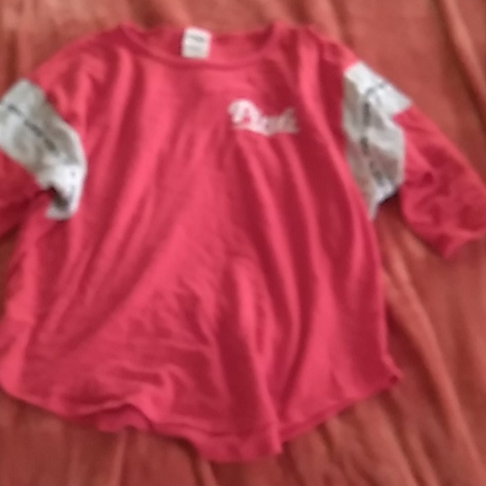 PINK Blouse Red color